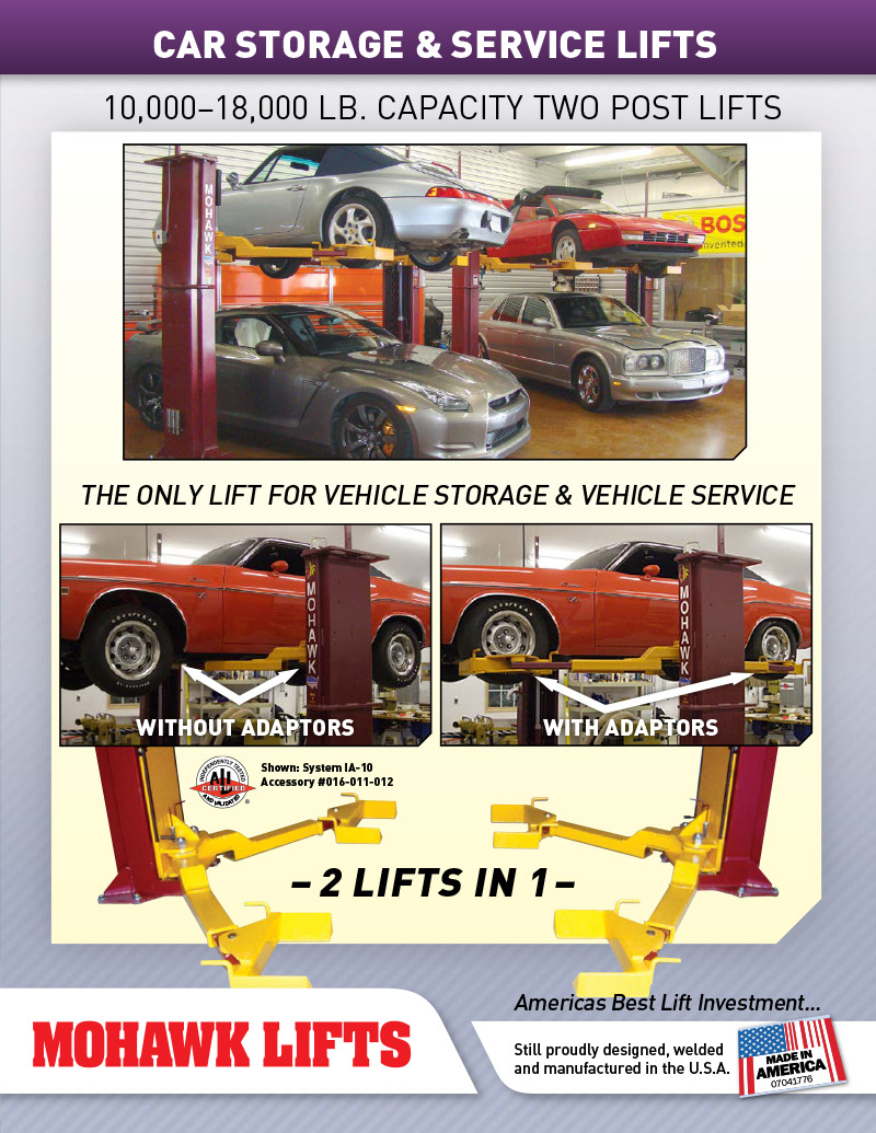 Car Storage & Vehicle Service Lifts