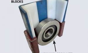 Mohawk's Bearing & Channel vs Competitor Bent Sheet Metal and Plastic Block Mohawk's Bearing & Channel vs Competitor Bent Sheet Metal and Plastic Block