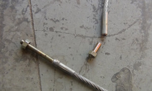Competitor Wire Rope Broken Mounting Point Competitor Wire Rope Broken Mounting Point