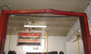 Competitor Bent overhead beam Competitor Bent overhead beam