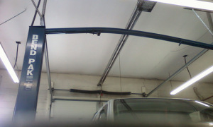 Competitor Bent overhead beam Competitor Bent overhead beam
