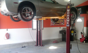 Mohawk A-7 Installed in Low Garage Mohawk A-7 Installed in Low Garage