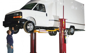 Mohawk Lift with Optional Overhead Line Extension Kit Mohawk Lift with Optional Overhead Line Extension Kit
