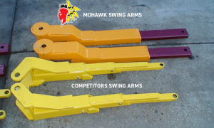 Mohawk Swing Arms vs Competitor Mohawk Swing Arms vs Competitor