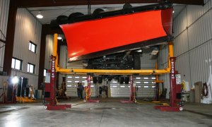 Winged Plow Adaptor Front