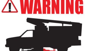 2 POST WARNING LABEL 2 POST WARNING LABEL