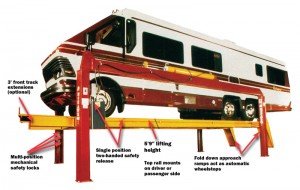 Four Post Vehicle Lift Features
