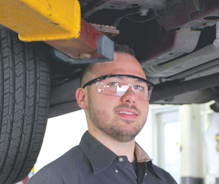 2 Post Swing Arm Safety Head Guards