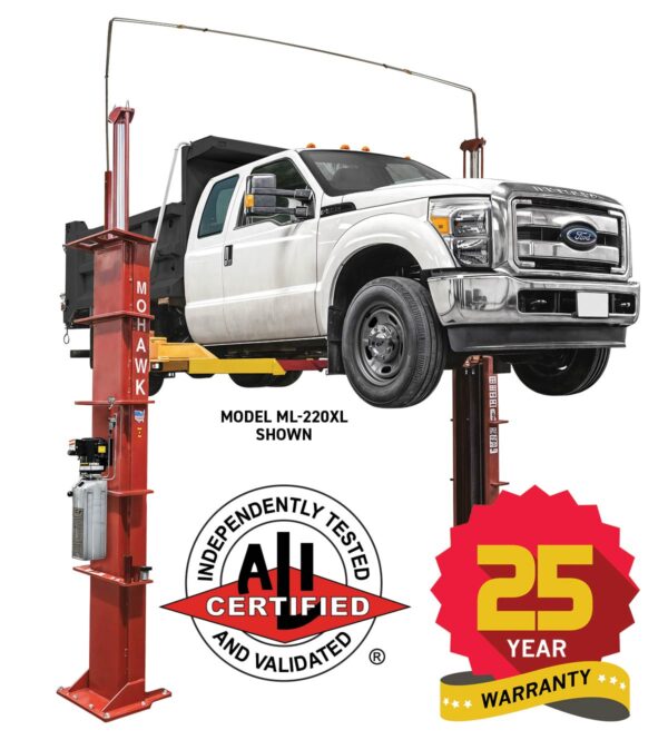 ML-220XL: Two Post Car and Truck Lift