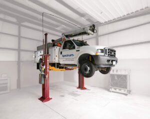 Models: LMF-12, TP-16 & TP-18 Two Post Truck Lifts