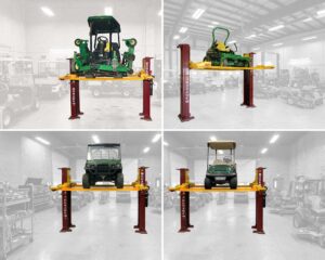 Turf Maintenance Equipment & Auto Service Lift