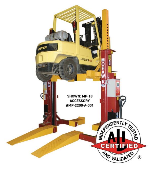 Mobile Column Forktruck Adapter Lift